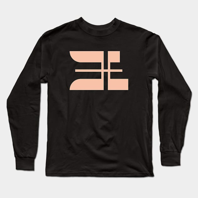 Letter H Long Sleeve T-Shirt by Gotovanko